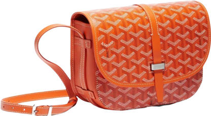 Sac Belvédère  orange  leather facture