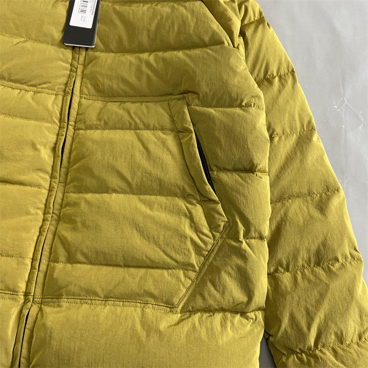 Doudoune CP Green Éco chrome R hooded Down jacket