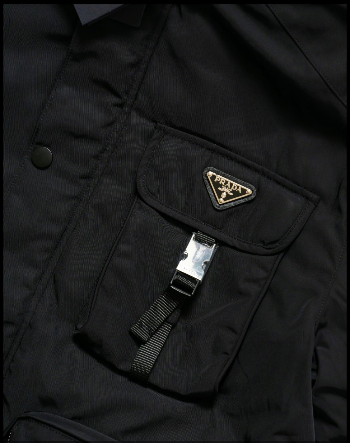 Schwarze Prd-Jacke