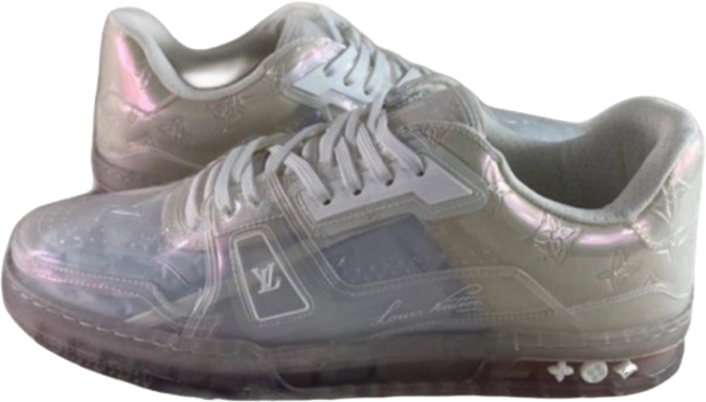 Sneakers Lv Trainer transparente Rechnung