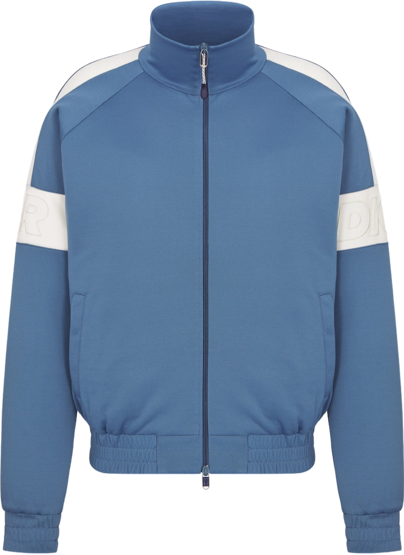 CD 2024 blue zipped jacket