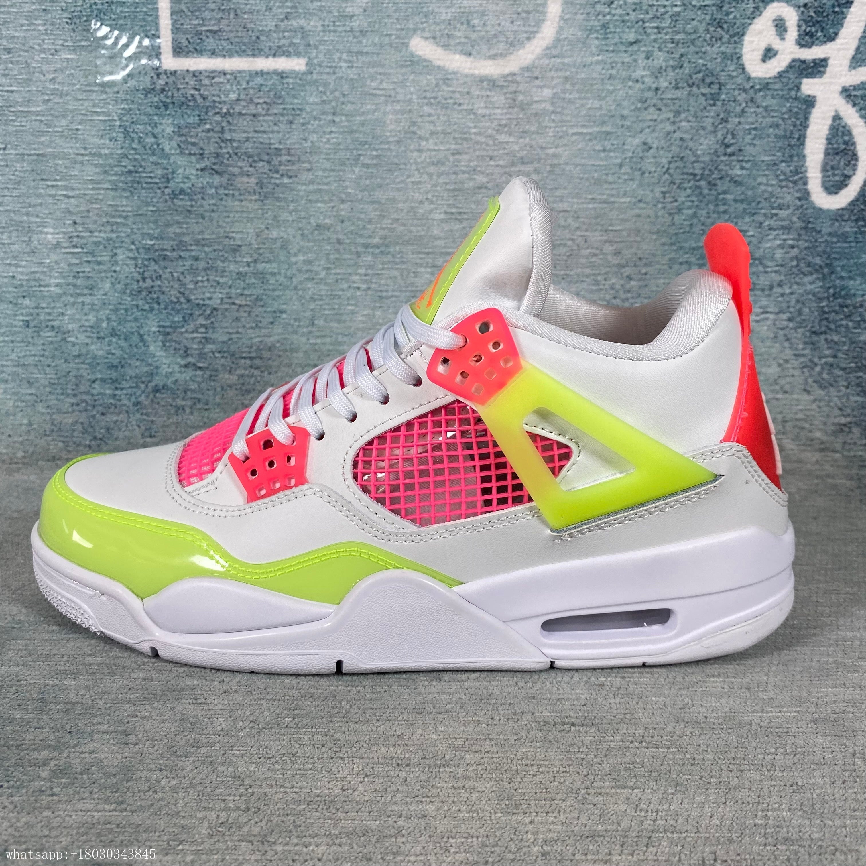 AJ4 Jordan 4 Retro White Lemon Pink
 1:1 STOCK X AUTHENTIFICATION ✔️