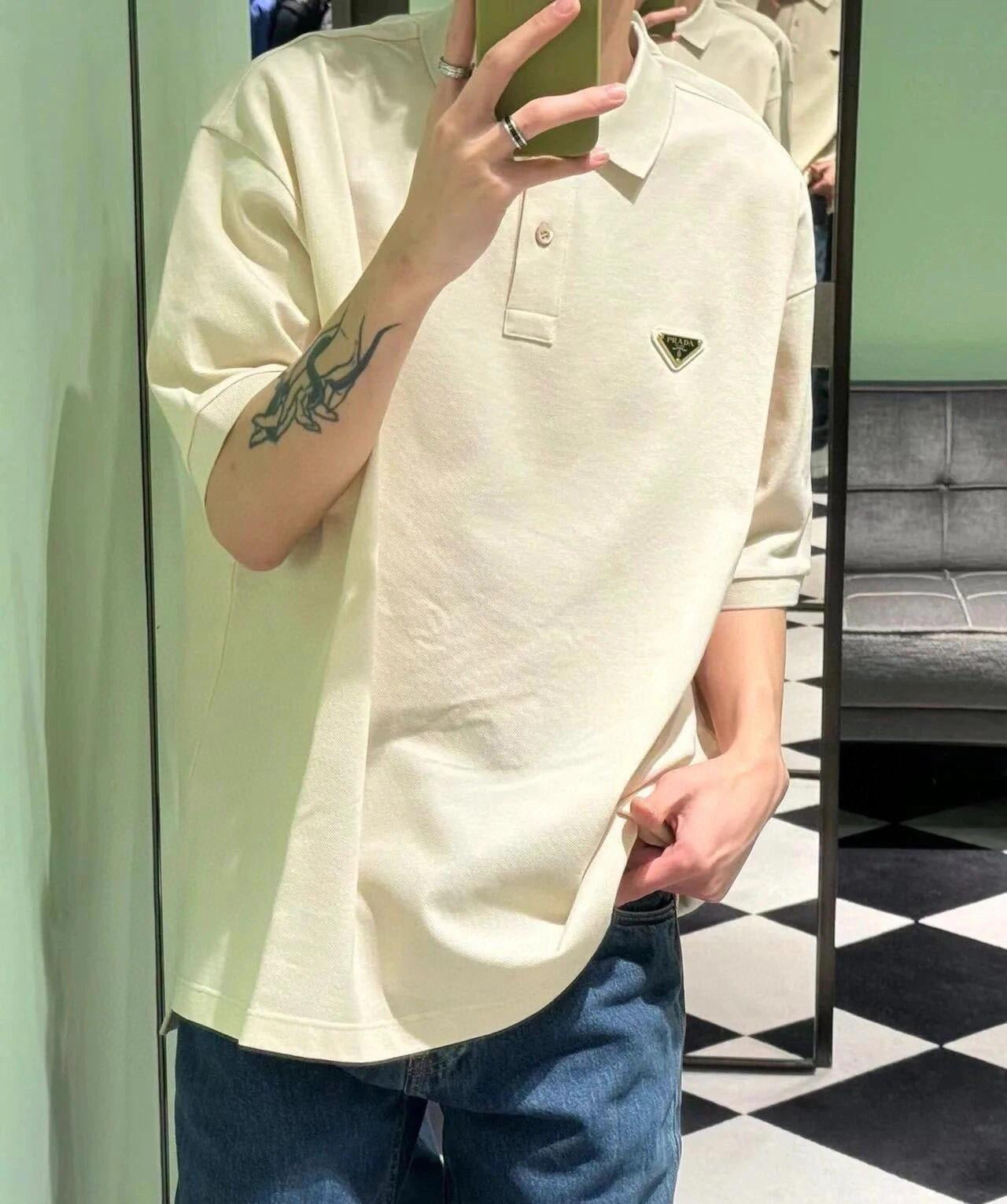 Beige Prd Polo Shirt