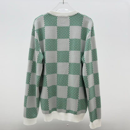 Sweat Damier en coton