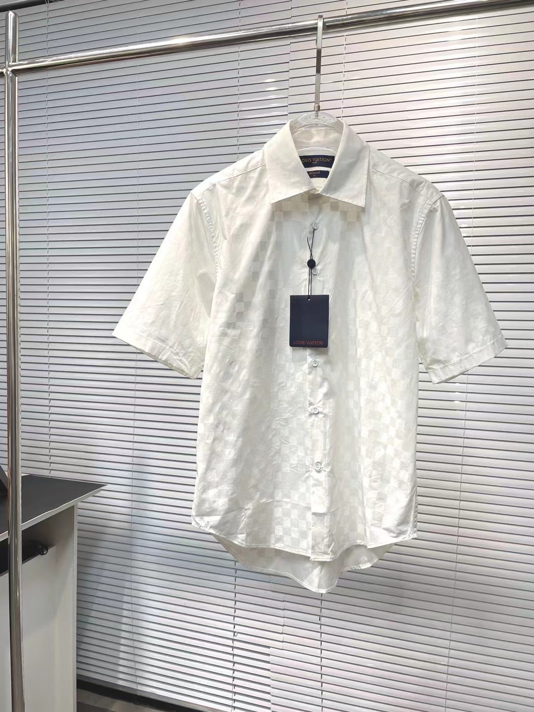 LV cotton short sleeve shirt