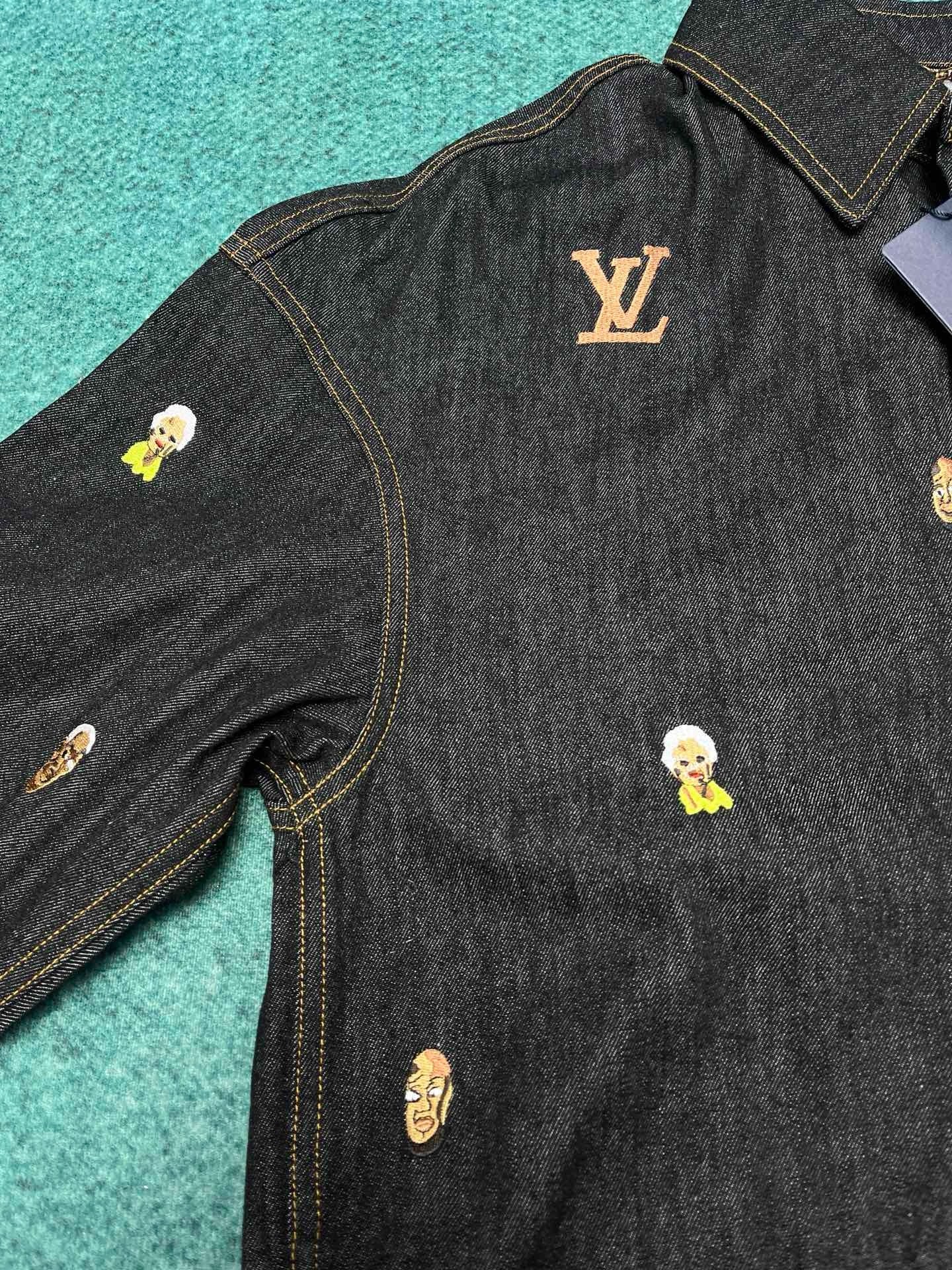 Lv-Jeansjacke