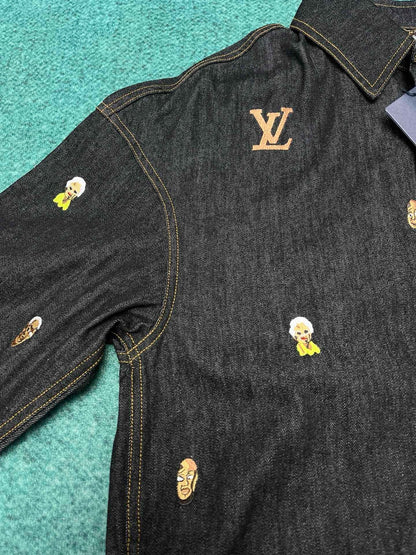 Lv-Jeansjacke