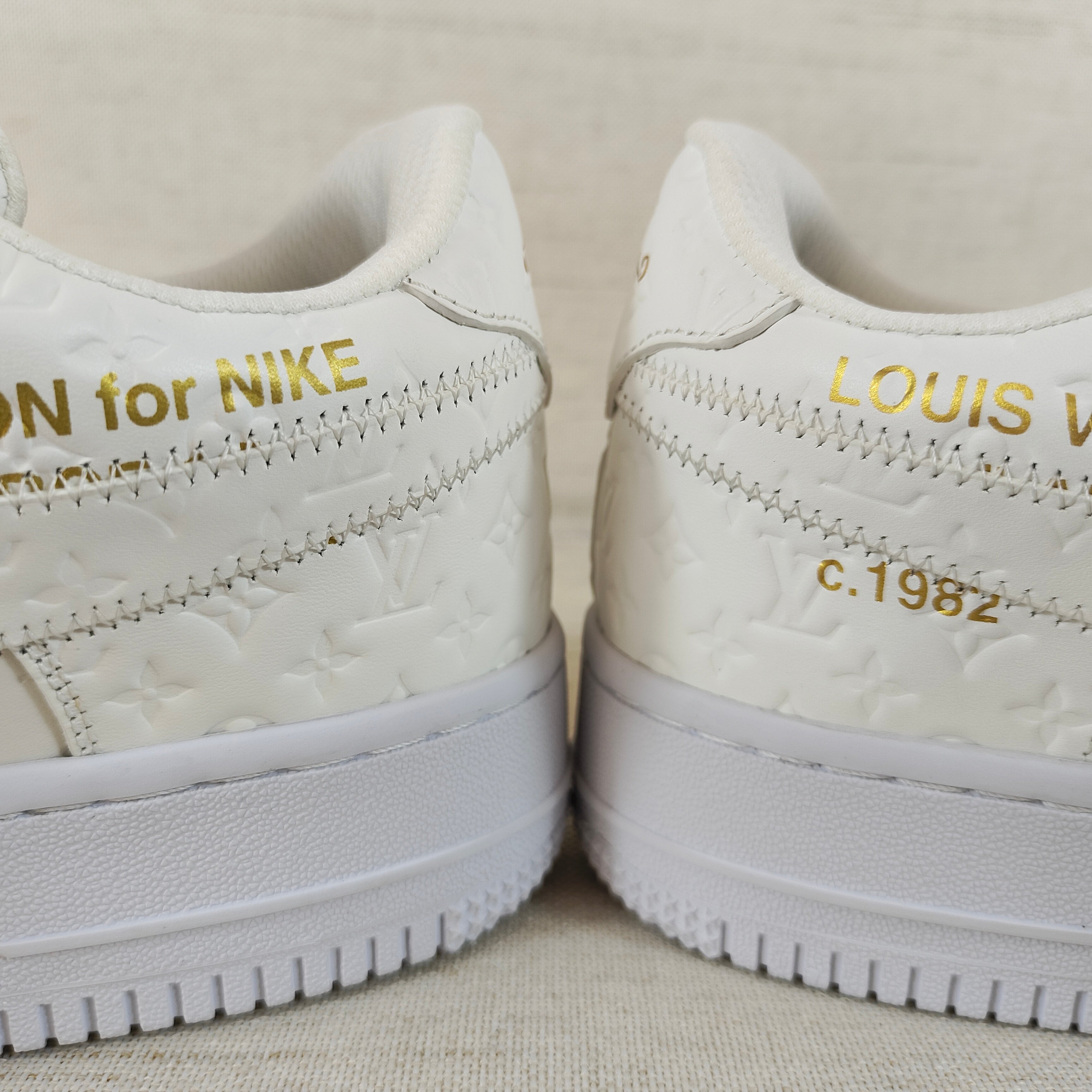 Af1 x Lv Full white Category A