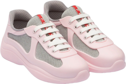 Turnschuhe Prd America ´ s Cup Gummi &amp; Stoff Fahrrad Pink