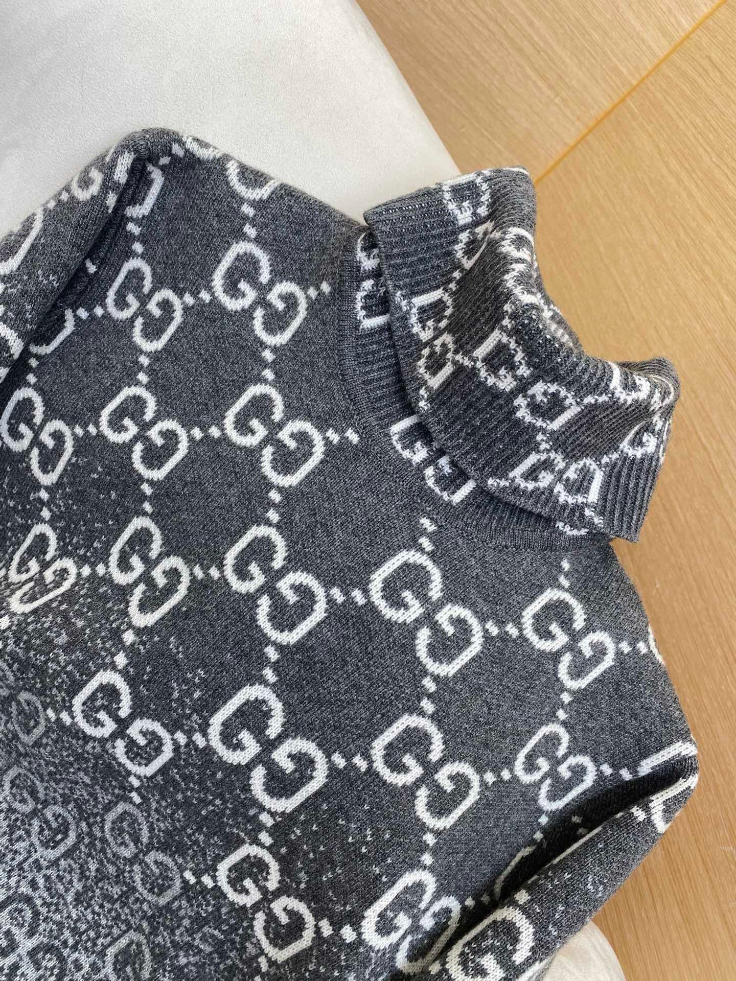 Pull Jacquard GG COTON mélange