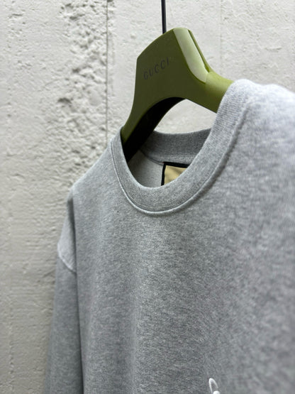 Sweat shirt Jersey coton Broderie GG