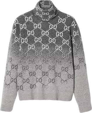 Pull Jacquard GG COTON mélange