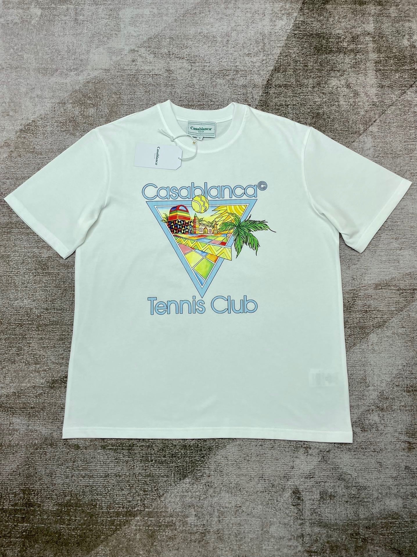 T-SHIRT TENNIS CLUB IMPRIMÉ CASA