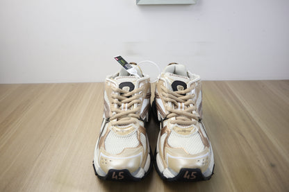 Blcg Runner blanche bronze facture