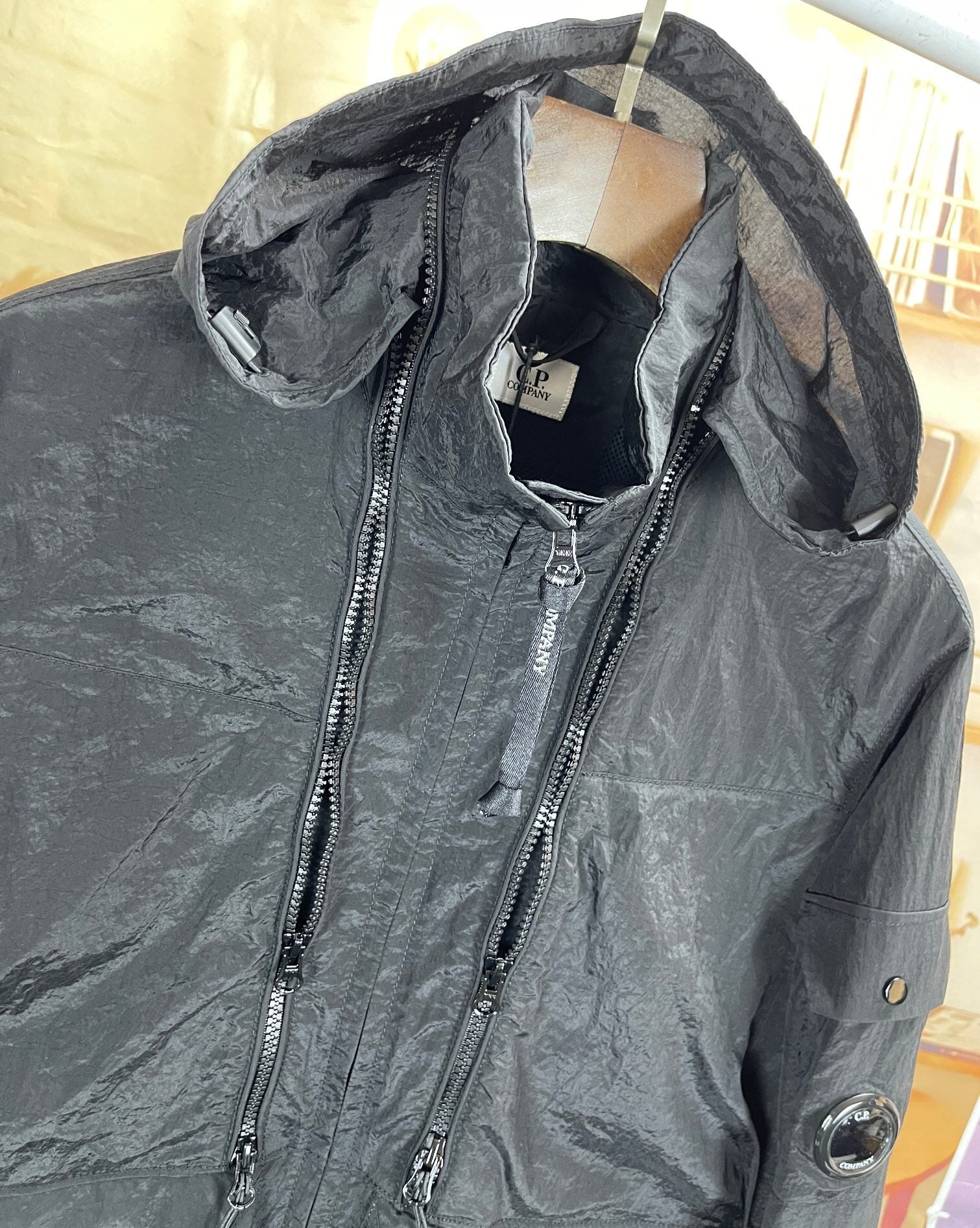 Veste CP Black Windbreaker Jacket