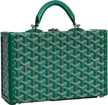 Green invoice trunk bag