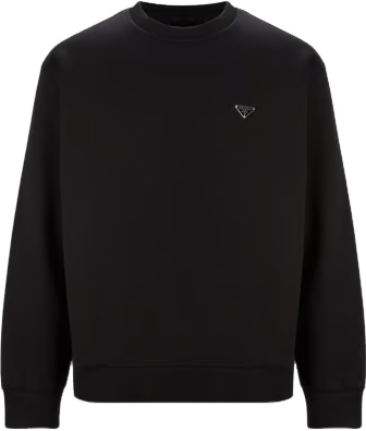 PRD Sweatshirt en coton mélangé - Noir 10/10