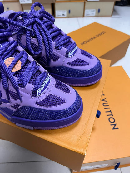 Sneakers  Lv Skate violet 10/10 facture