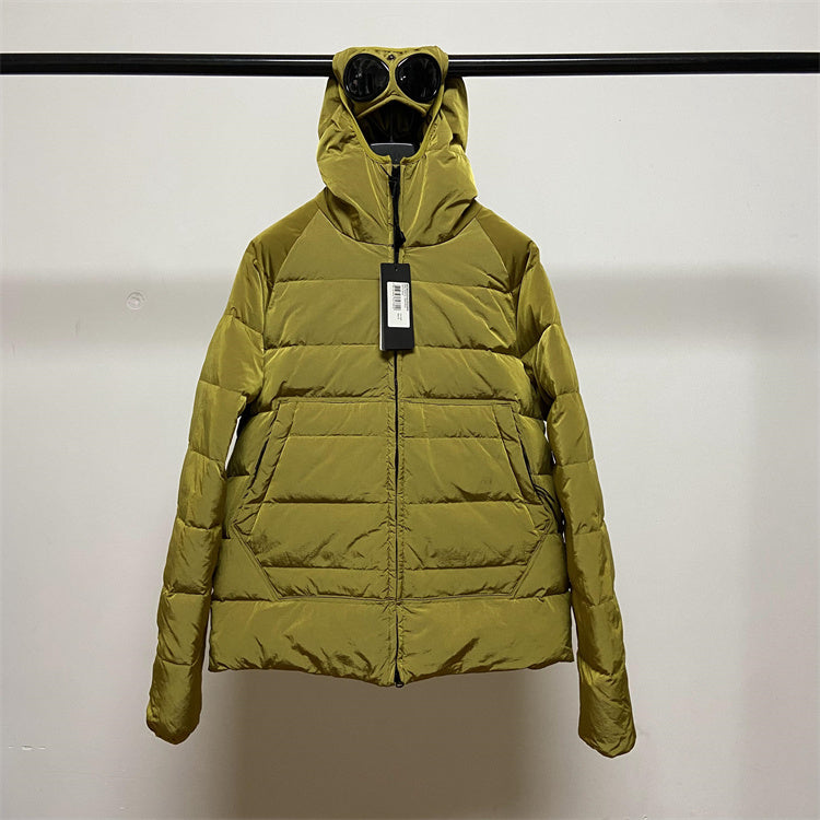 Doudoune CP Green Éco chrome R hooded Down jacket