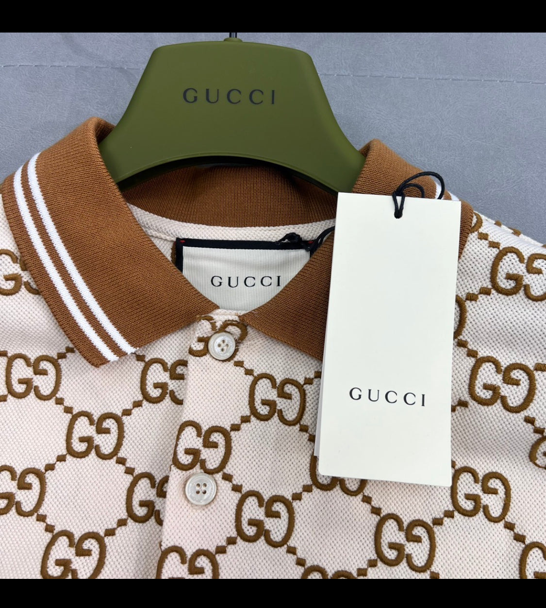 Polo Gg light brown invoice