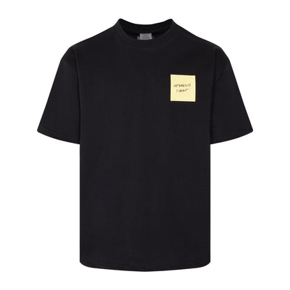 T-shirt noir Vetements