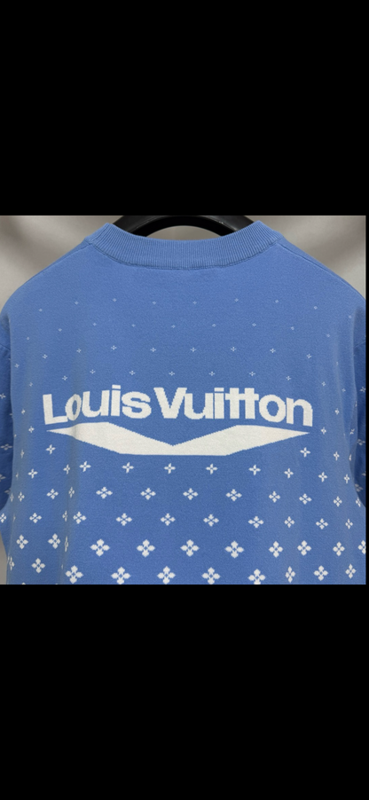 T shirt en coton maille Lv