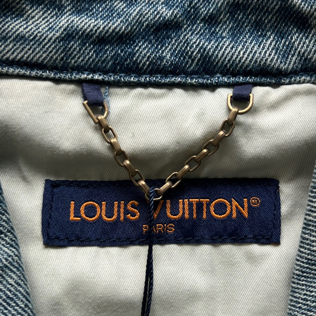 LV DENIM BLUE WORKWEAR SLEEVE SHIRT