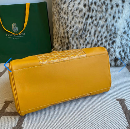 Sac cabas Saigon yellow facture