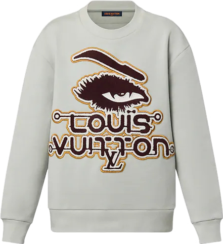 Sweat shirt brode Lv Eagles eyes