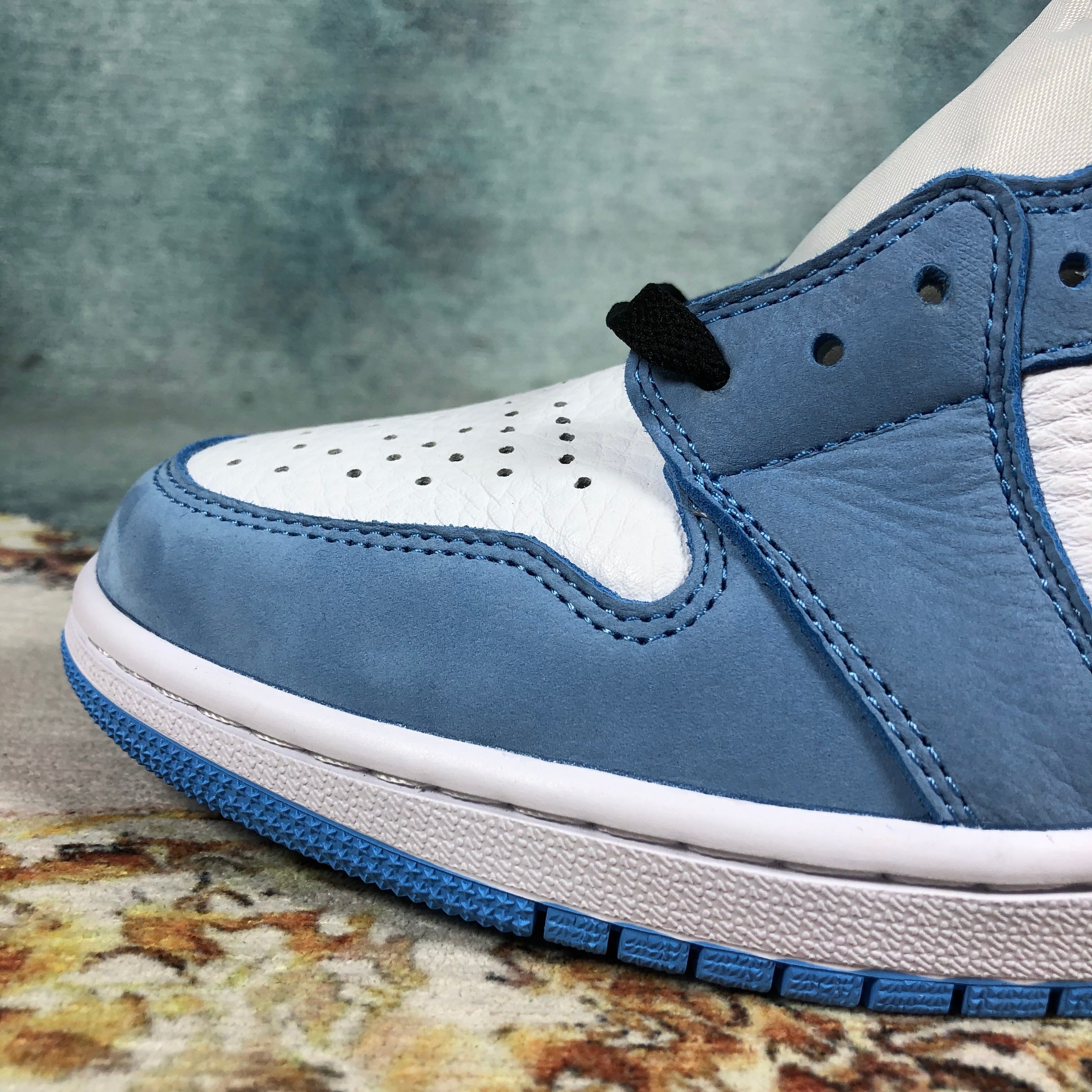 Jordan 1 University Blue Flight Club 1:1-Authentifizierung ✔️ Rechnung