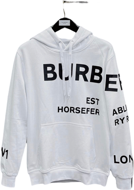 Weißes BRB-Rechnung-Sweatshirt