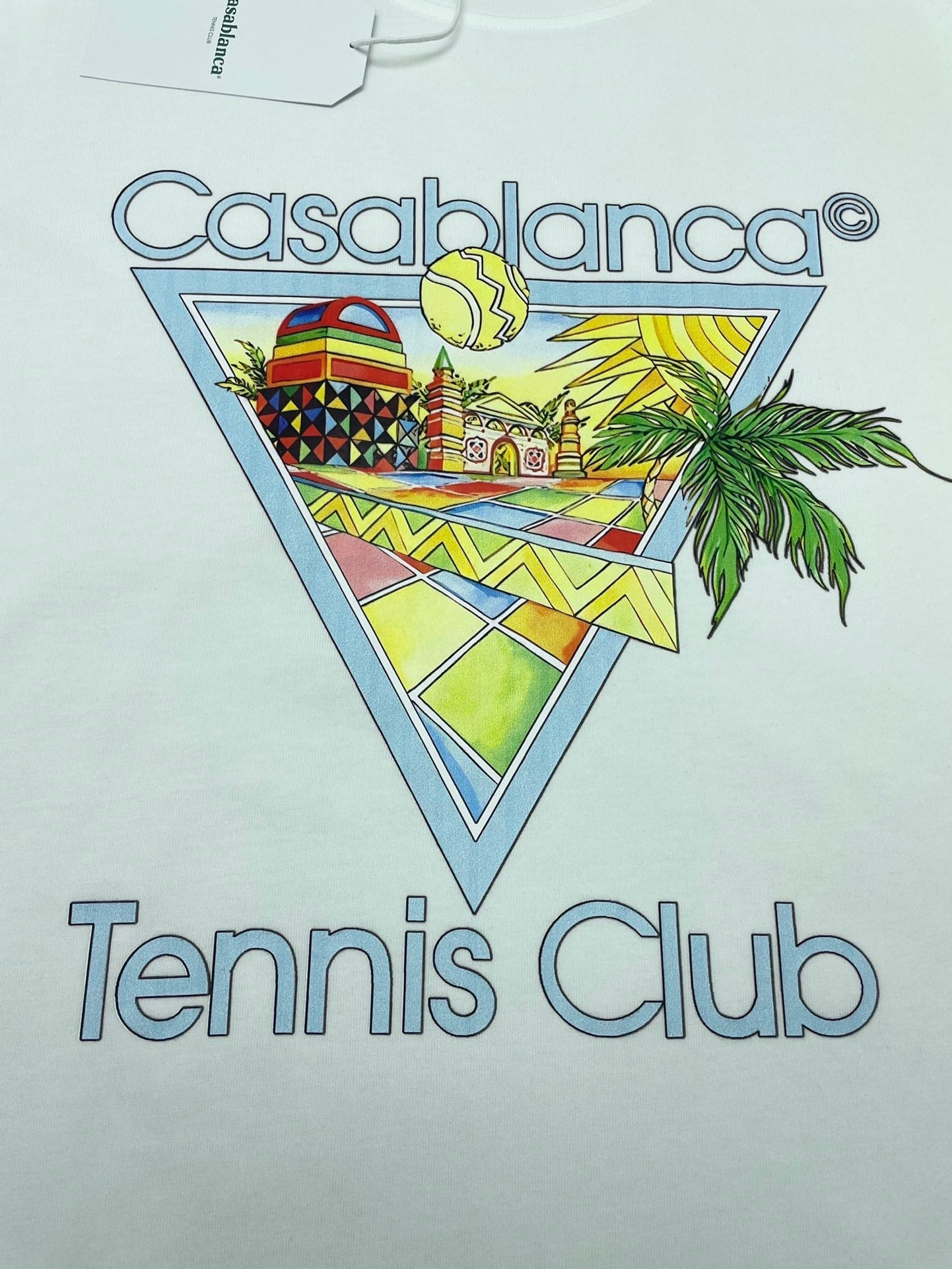 TENNIS-CLUB-T-SHIRT MIT CASA-DRUCK