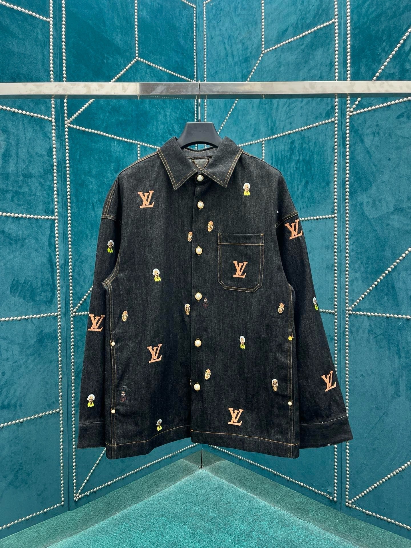 Lv-Jeansjacke