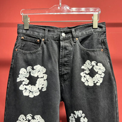 Jean Denim tears black