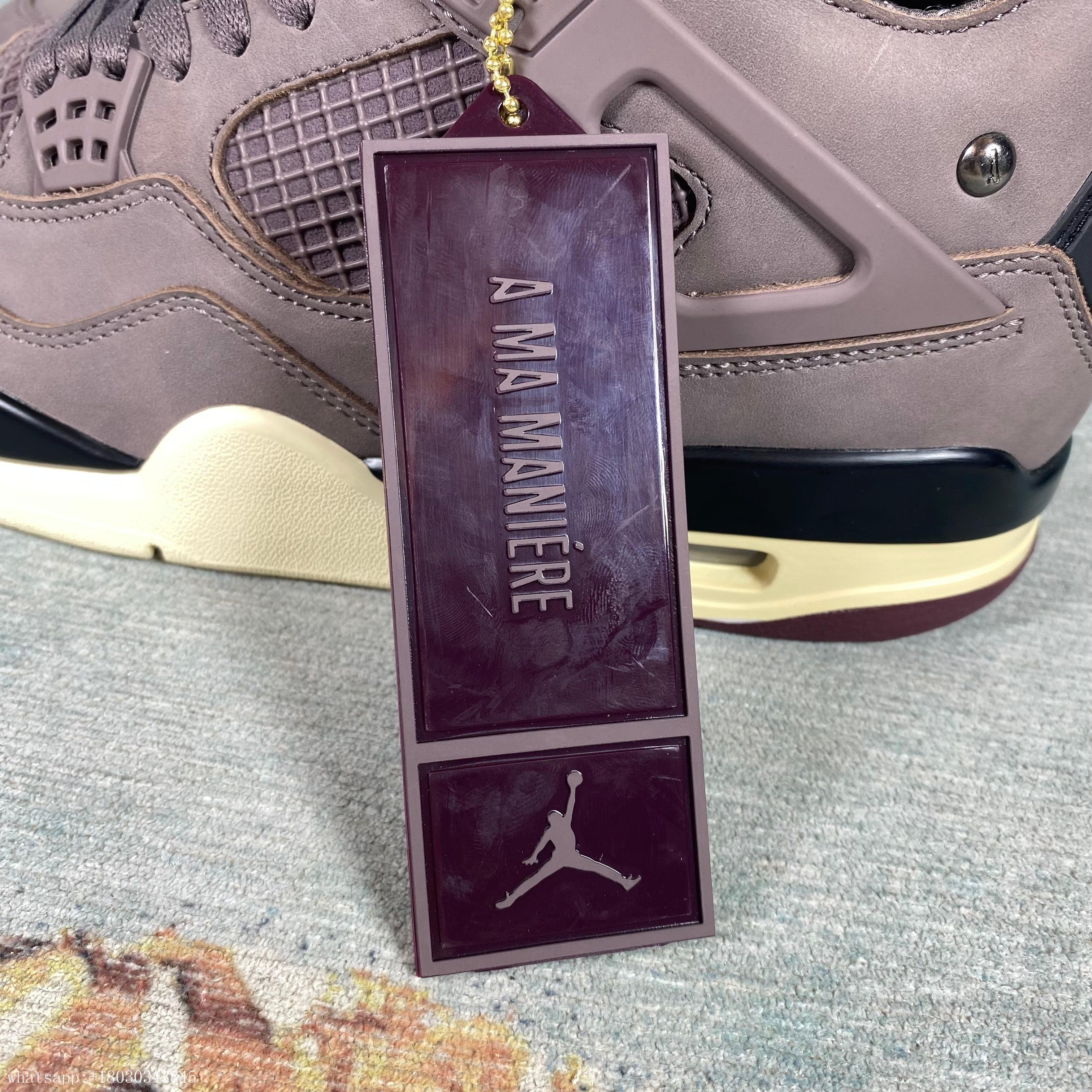 AJ4 Jordan 4 Retro A Ma Maniére Violet Ore 1:1 STOCK X AUTHENTIFICATION ✔️