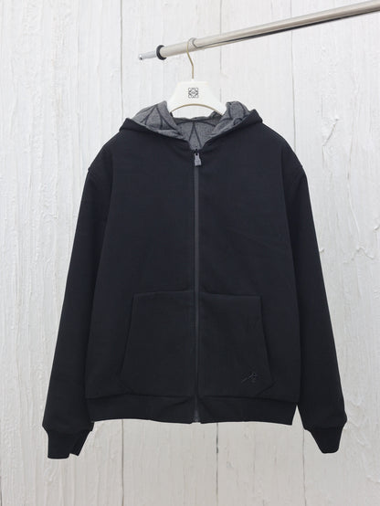 Blouson capuche réversible Lv