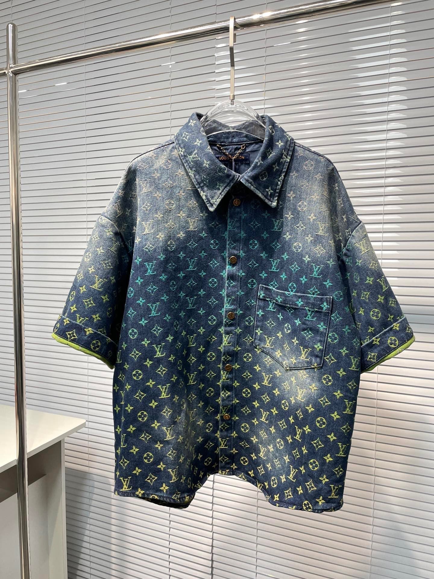 Lv denim shirt