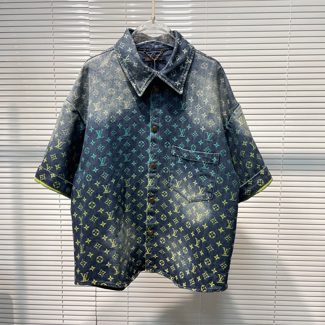 Lv denim shirt