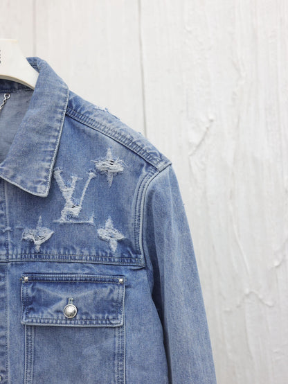 Veste Trucker Denim Lv