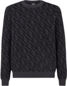 Pull FF noir / gris