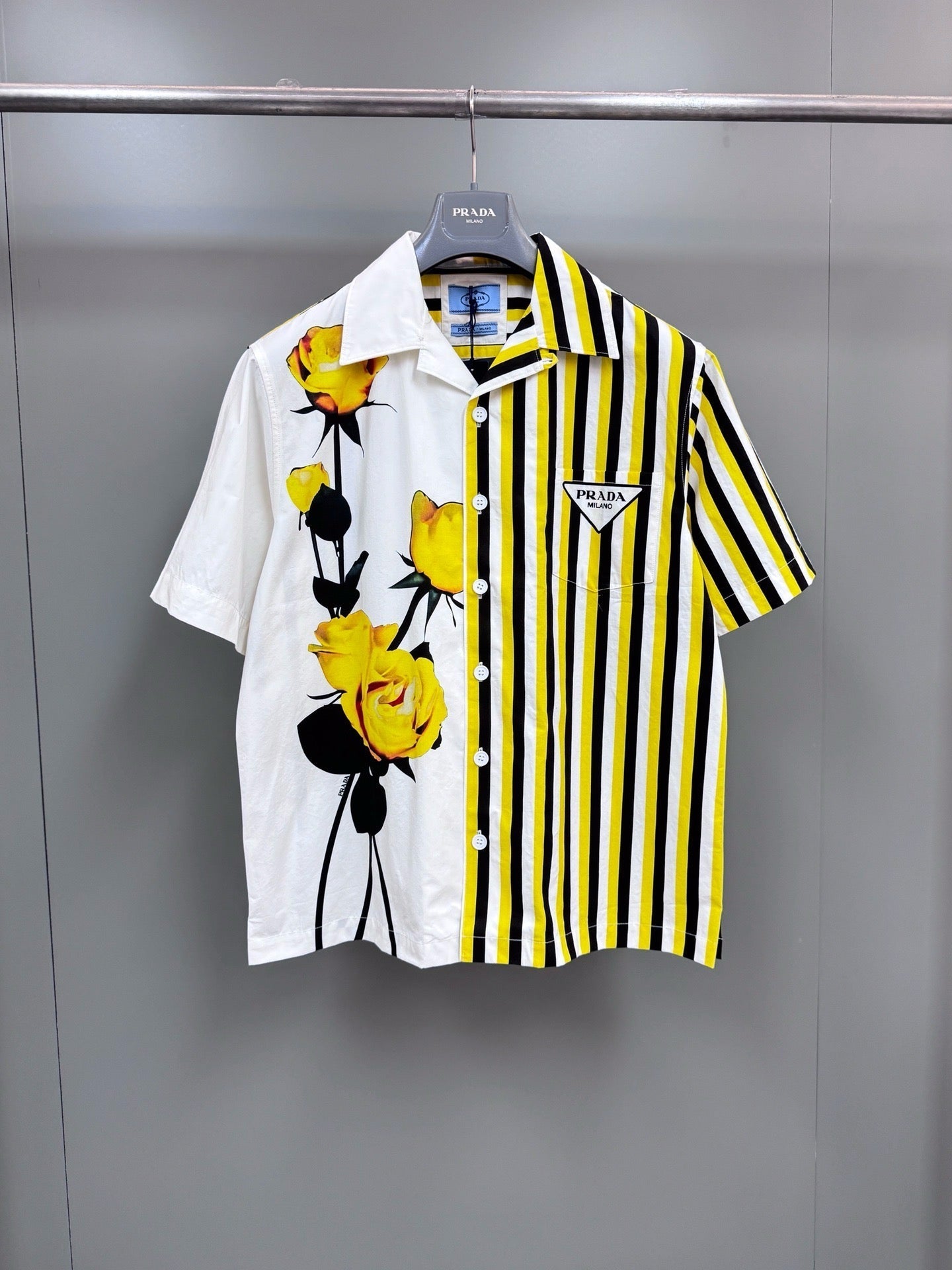 PRD yellow flowers shirt