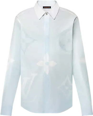 Chemise Lv Monogram blue sky