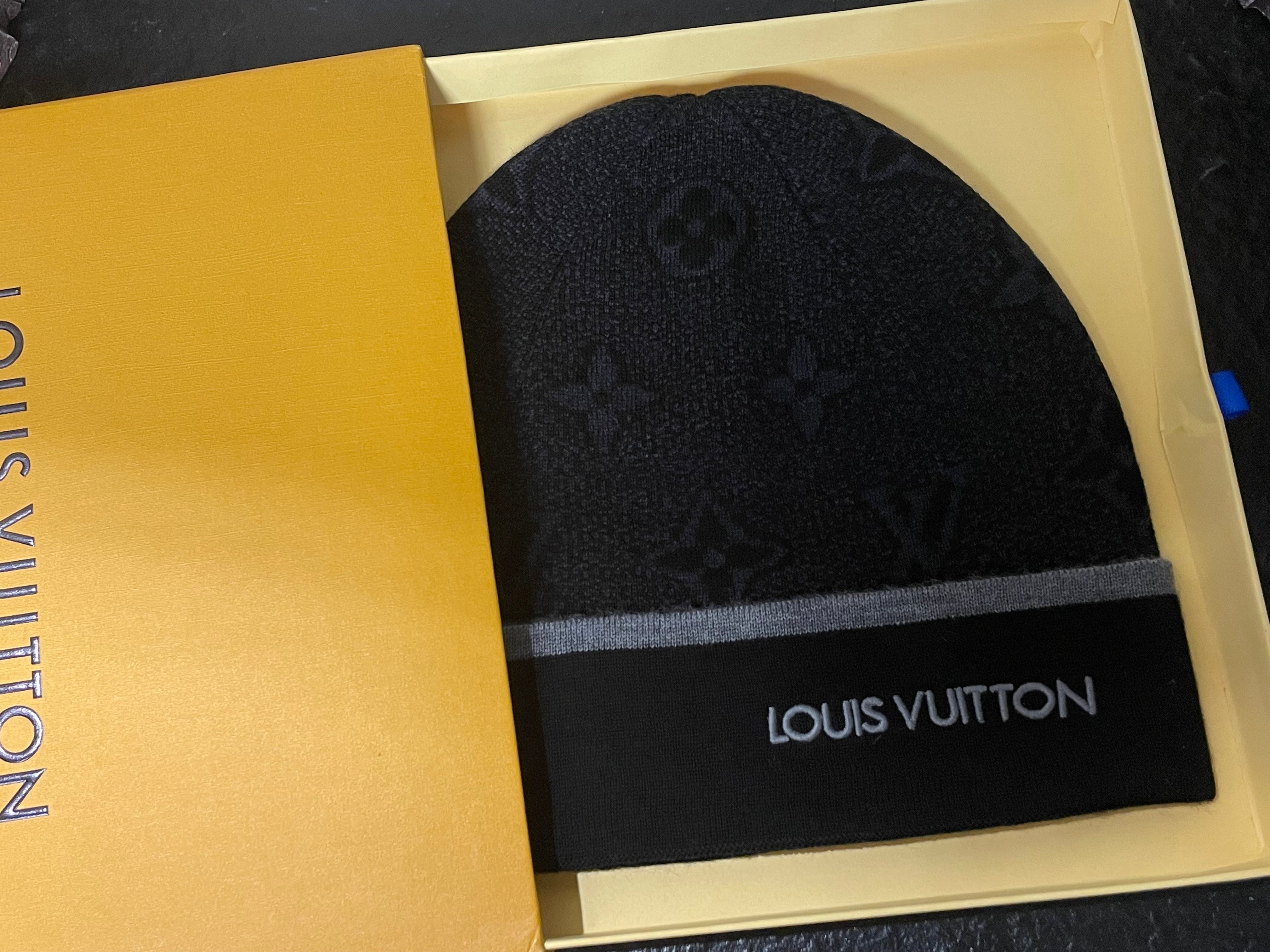 Bonnet LV BLACK + TICKET DE CAISSE