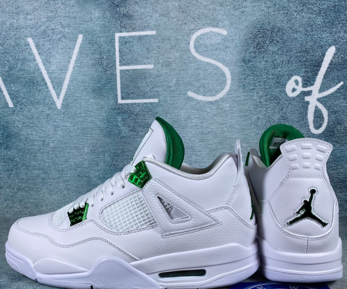 Aj4 Metallic Green 1:1 STOCK X AUTHENTIFIZIERUNG ✔️