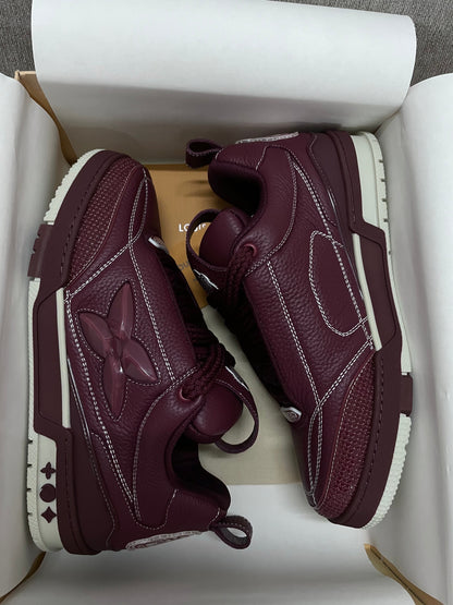 Sneakers  Lv Skate bordeaux facture