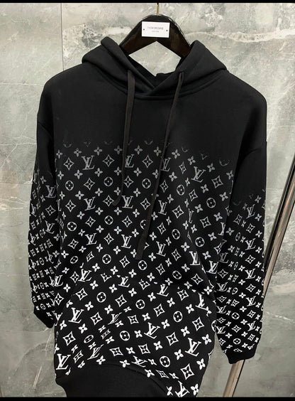 Sweat Lv facture black And white