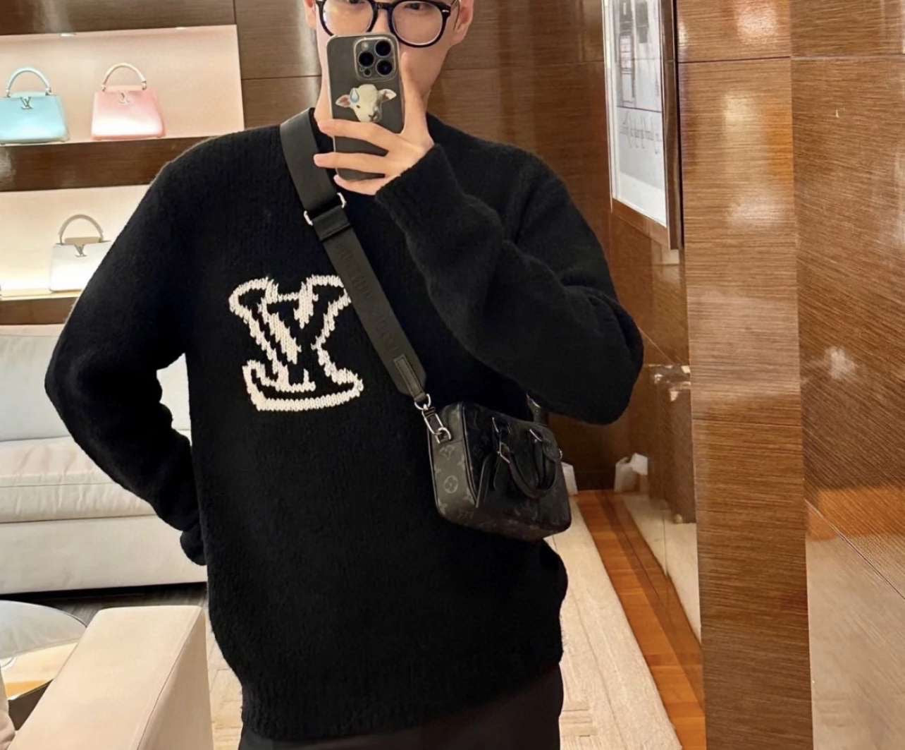 Lv Black Sweater Rechnung 2023