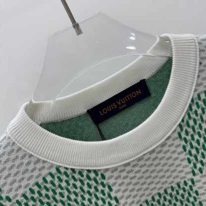 Sweat Damier en coton