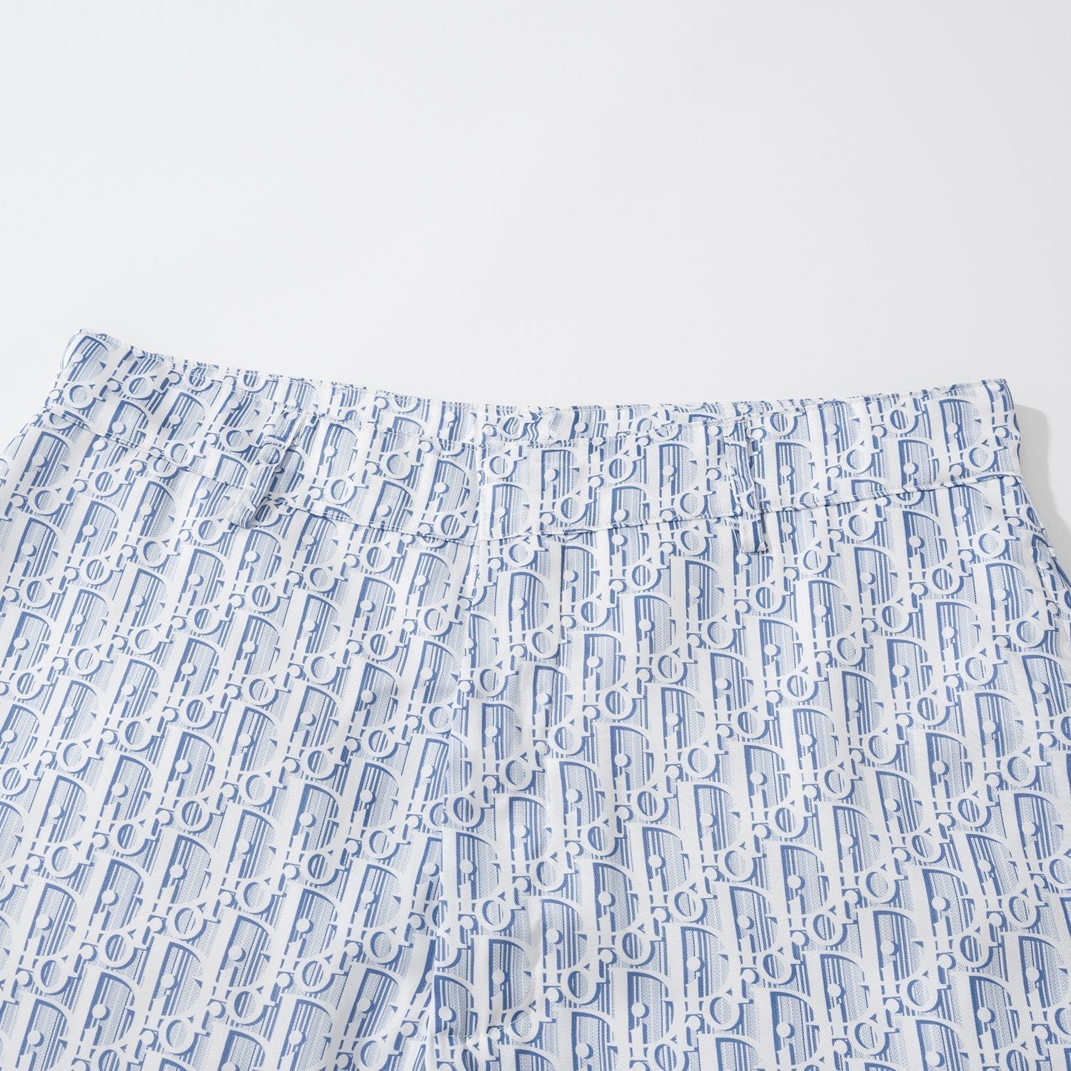 Blaue CD Oblique Bermudashorts