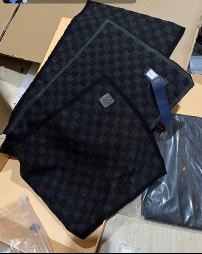 Écharpe LV damier